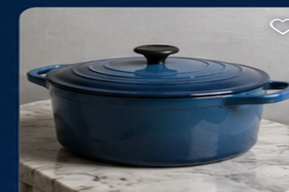 Blue Dutch Oven
